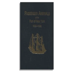 Passenger Arrivals at the Port of New York, 1830-1832