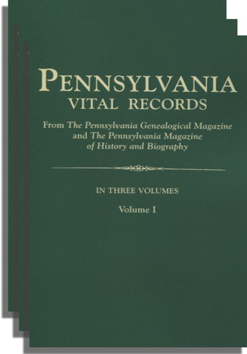 Pennsylvania Vital Records