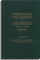Some Early Tax Digests of Georgia
