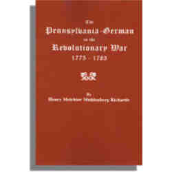 The Pennsylvania-German in the Revolutionary War, 1775-1783