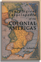 Genealogical Encyclopedia of the Colonial Americas