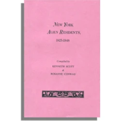 New York Alien Residents, 1825-1848