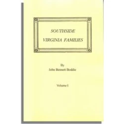 Southside Virginia Families, Volume I