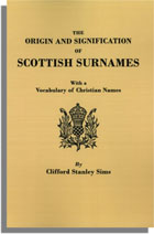 The Origin and Signification of Scottish Surnames
