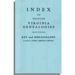 Index to Printed Virginia Genealogies