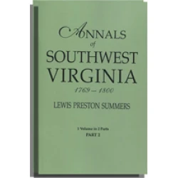 Annals of Southwest Virginia, 1769-1800