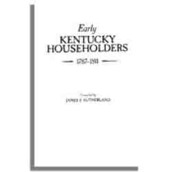 Early Kentucky Householders, 1787-1811