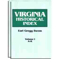 Virginia Historical Index