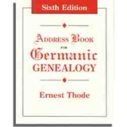 Address Book for Germanic Genealogy