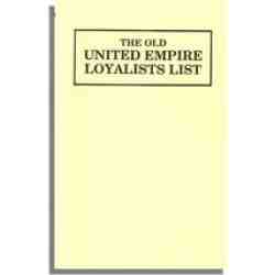 The Old United Empire Loyalists List