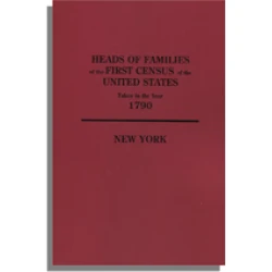 Heads of Families at the First Census of the United States Taken in the Year 1790: New York