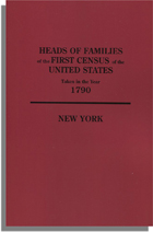 Heads of Families at the First Census of the United States Taken in the Year 1790: New York