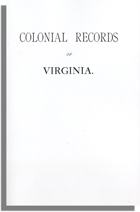Colonial Records of Virginia