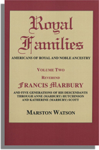 Royal Families: Americans of Royal and Noble Ancestry. Volume Two