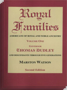 Royal Families: Americans of Royal and Noble Ancestry.