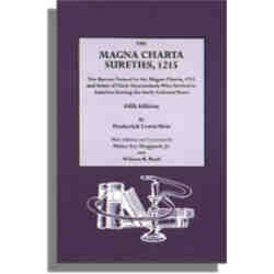 The Magna Charta Sureties, 1215