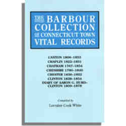The Barbour Collection of Connecticut Town Vital Records [Vol. 6]