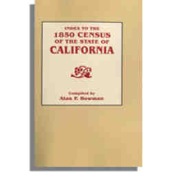 Index to the 1850 Census of the State of California