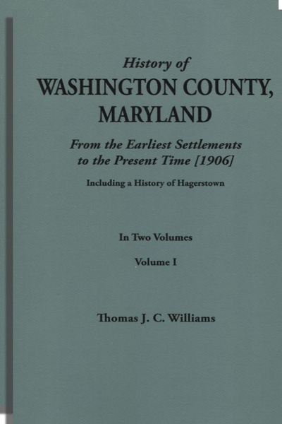 A History of Washington County, Maryland