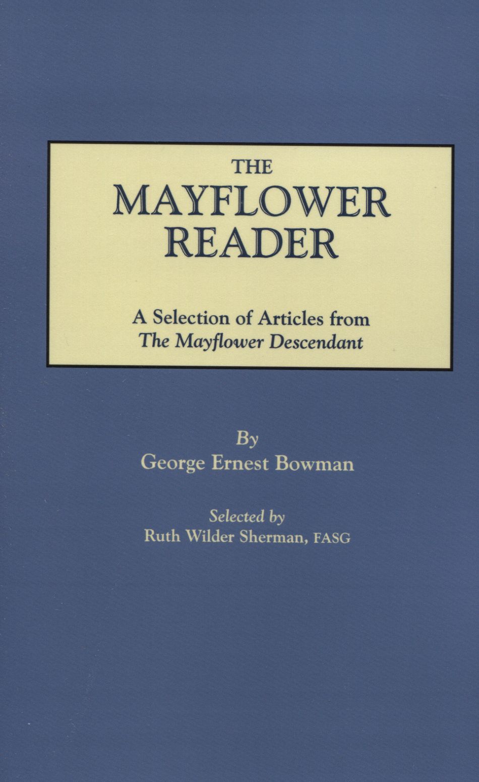 The Mayflower Reader