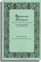 Rhineland Emigrants