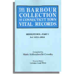 The Barbour Collection of Connecticut Town Vital Records [Vol. 26]