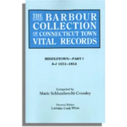 The Barbour Collection of Connecticut Town Vital Records [Vol. 26]