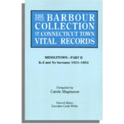 The Barbour Collection of Connecticut Town Vital Records [Vol. 27]