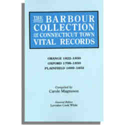 The Barbour Collection of Connecticut Town Vital Records [Vol. 33]