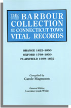 The Barbour Collection of Connecticut Town Vital Records [Vol. 33]