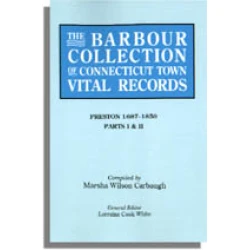 The Barbour Collection of Connecticut Town Vital Records [Vol. 35]