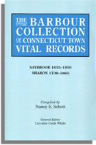 The Barbour Collection of Connecticut Town Vital Records [Vol. 38]