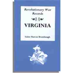 Revolutionary War Records: Virginia