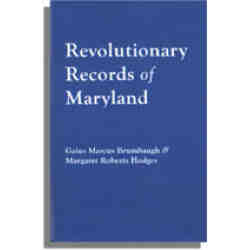 Revolutionary Records of Maryland