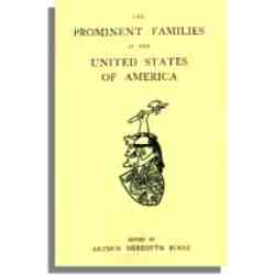 The Prominent Families of the United States of America