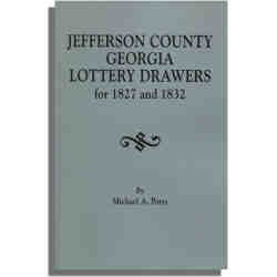 Jefferson County, Georgia, Lottery Drawers for 1827 and 1832