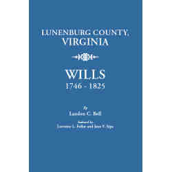 Lunenburg County, Virginia Wills 1746-1825