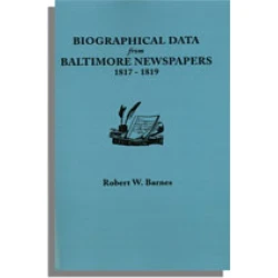 Biographical Data from Baltimore Newspapers, 1817-1819