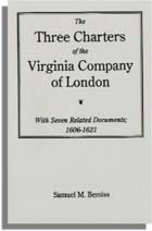 The Three Charters of the Virginia Company of London