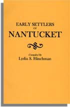 The Early Settlers of Nantucket