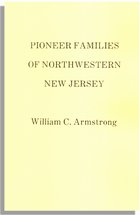 Pioneer Families of Northwestern New Jersey