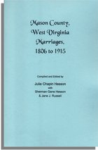Mason County, West Virginia Marriages, 1806-1915