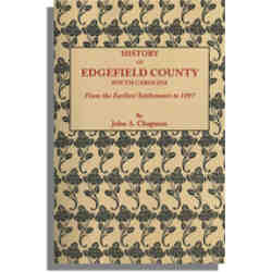 History of Edgefield County [South Carolina]