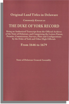 Duke of York Record, 1646-1679