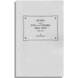 Scots in the USA and Canada, 1825-1875