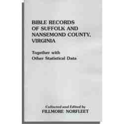 Bible Records of Suffolk and Nansemond County, Virginia