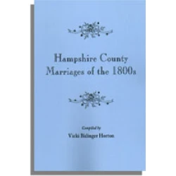 Hampshire County Marriages of the 1800s