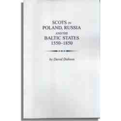 Scots in Poland, Russia and the Baltic States, 1550-1850