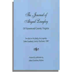 The Journal of Abigail Langley of Nansemond County, Virginia