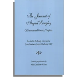 The Journal of Abigail Langley of Nansemond County, Virginia